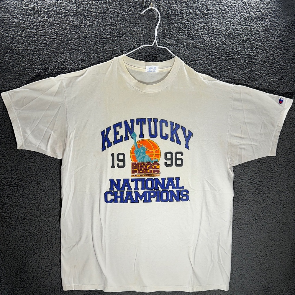 RARE: Vintage 1996 Kentucky Final Four National Champions T-shirt